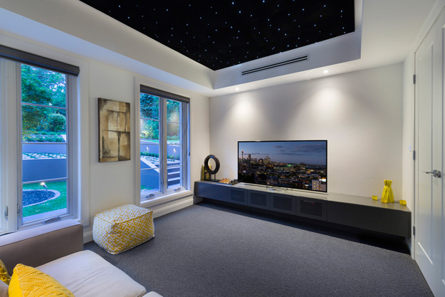 For A Growing Family, We Would Recommend A Home Theatre Room