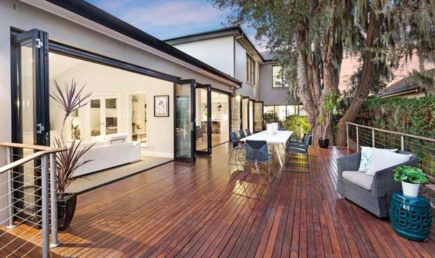 Wahroonga Custom Home Backyard Deck