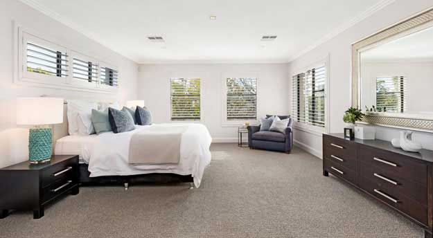 Wahroonga Custom Home Stunning Master Bedroom