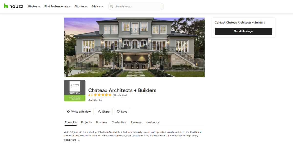 Chateau's profile on Houzz