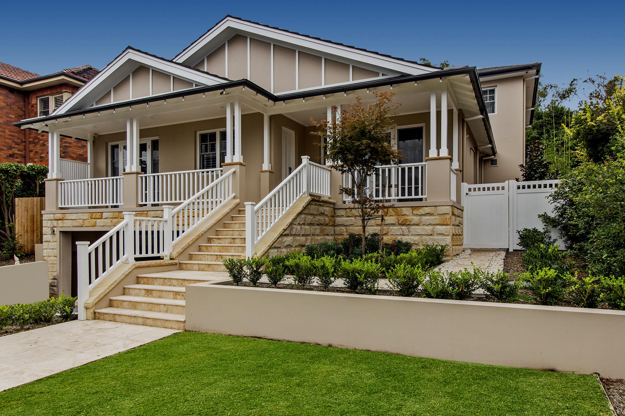East Lindfield California Bungalow front facade