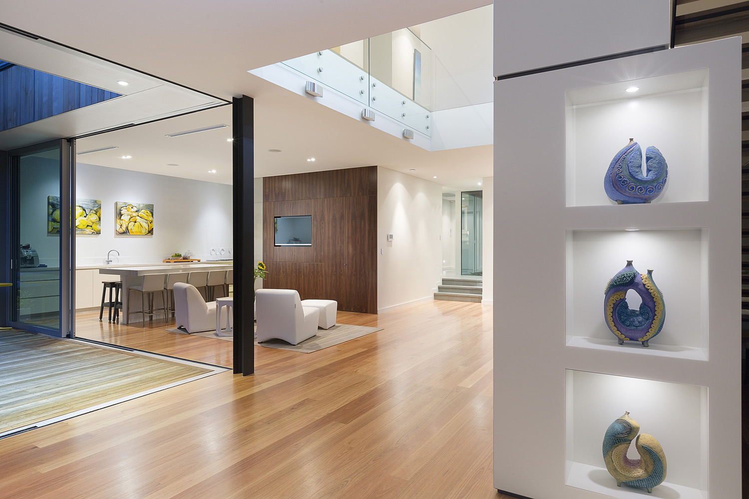 Wahroonga Modern: open plan living