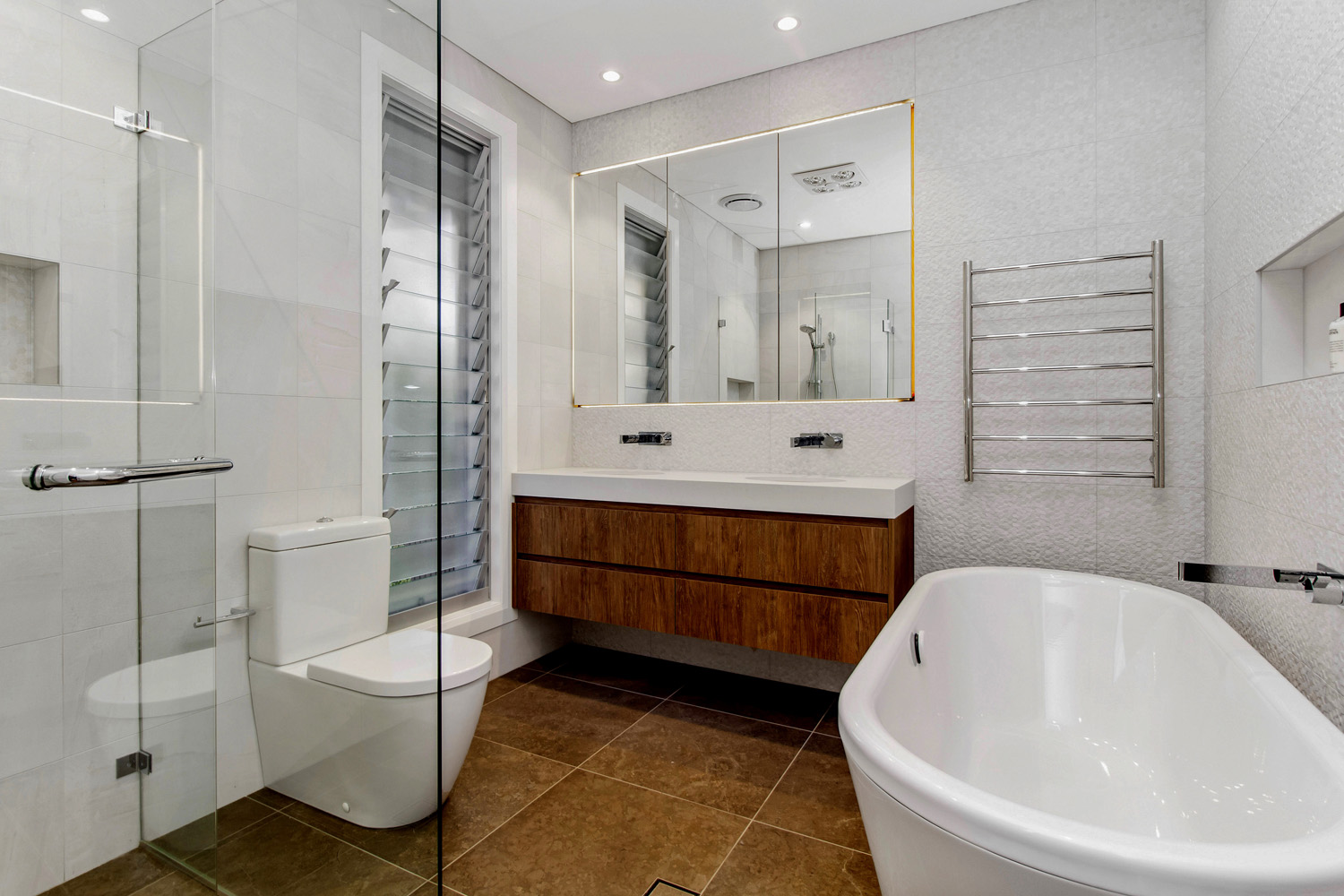 Killara Contemporary: bathroom