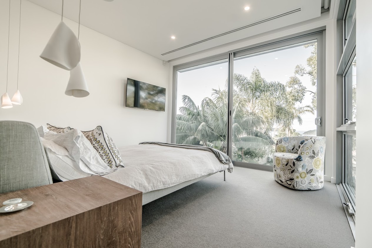 Mosman Modern: Bedroom view